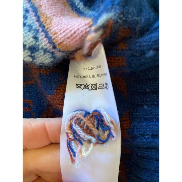 PILCRO Anthropologie Multicolored Cashmere sweater Size small - Picture 5 of 6